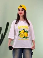 تیشرت BMS پنبه باکسی Lemon ( عمده پک 4 عددی ) - Rt - شناسه 00201037 - تصویر 6
