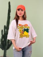 تیشرت BMS پنبه باکسی Lemon ( عمده پک 4 عددی ) - Rt - شناسه 00201037 - Image 2