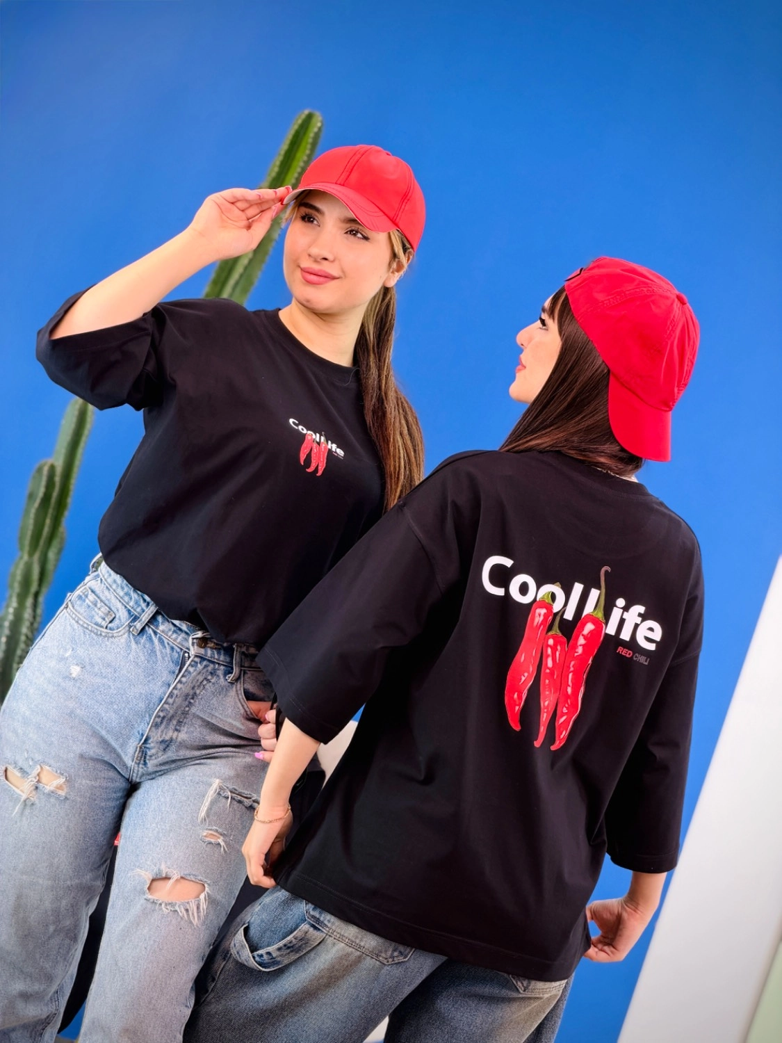 IMG_0088 تیشرت پنبه باکسی آستین سه ربع مشکی White Cool Life ( پک 3 عددی ) - Gl - شناسه 00208010 - تصویر 1