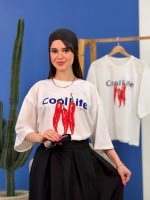 تیشرت پنبه باکسی Cool Life ( پک 3 عددی ) - Ela - شناسه 00201039 - تصویر 6