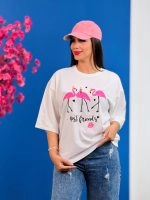 تیشرت پنبه باکسی تابستانه ( 34 طرح انتخابی ) - Ela - شناسه 00201039 - تصویر 11
