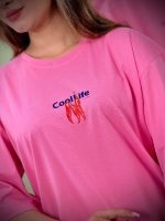 تیشرت پنبه باکسی Cool Life صورتی ( پک 3 عددی ) - Ela - شناسه 00201038 - تصویر 3
