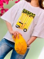 تیشرت پنبه باکسی وسپا ( پک 4 عددی ) - Ela - شناسه 00201039 - تصویر 4