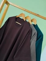 تیشرت پنبه باکسی آستین سه ربع  ( پک 3 عددی ) - Gl - شناسه 00208075 - تصویر 3