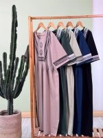 پیراهن لینن چاپی - B - ( پک 5 عددی ) - Ghr - شناسه 00206002 - تصویر 2