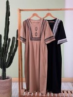 پیراهن لینن چاپی ( پک 2 عددی ) - Ghr - شناسه 00206002 - تصویر 2