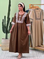 پیراهن لینن چاپی - A - ( پک 5 عددی ) - Ghr - شناسه 00206002 - Image 7
