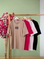 تیشرت سوپر پنبه miu miu 3Xl ( عمده پک 4 عددی ) - Grt - شناسه 00201031 - تصویر 2