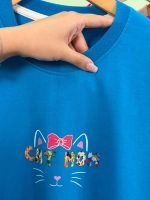 تیشرت سوپر پنبه Cat Mom L ( عمده پک 5 عددی ) - Grt - شناسه 00201028 - تصویر 10
