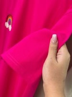 تیشرت سوپر پنبه Xl رنگین کمان (سرخابی دوبل ) - ( عمده پک 6 عددی ) - Grt - شناسه 00201029 - تصویر 9