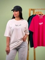 تیشرت سوپر پنبه 2Xl ضربان پروانه ( سفید دوبل ) - ( عمده پک 5 عددی ) - Grt - شناسه 00201030 - تصویر 3