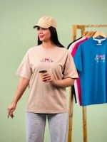 تیشرت سوپر پنبه Cat Mom L ( عمده پک 5 عددی ) - Grt - شناسه 00201028