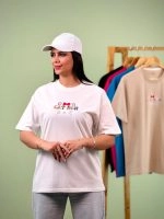 تیشرت سوپر پنبه Cat Mom L ( عمده پک 5 عددی ) - Grt - شناسه 00201028 - تصویر 3