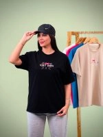 تیشرت سوپر پنبه Cat Mom L ( عمده پک 5 عددی ) - Grt - شناسه 00201028 - تصویر 4