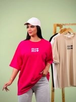 تیشرت سوپر پنبه miu miu 3Xl ( عمده پک 4 عددی ) - Grt - شناسه 00201031 - تصویر 3