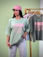 تیشرت پفکی Street Team ( عمده پک 5 عددی ) - Ela - شناسه 00201036
