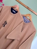 تیشرت پنبه نودی کاراملی NY 2XL ( پک 2 عددی ) -Gl- شناسه 00208009 - تصویر 10