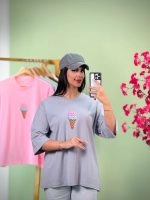تیشرت باکسی پاستیلی بستنی ( پک 8 عددی ) - Son - شناسه 00208007 - تصویر 6