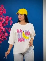 تیشرت BMS پنبه باکسی Summer 1 ( عمده پک 5 عددی ) – Rt – شناسه 00201037 - تصویر 3