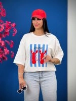 تیشرت BMS پنبه باکسی Summer 2 ( عمده پک 3 عددی ) – Ela – شناسه 00201039