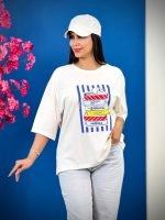 تیشرت BMS پنبه باکسی Summer 3 ( عمده پک 5 عددی ) – Rt – شناسه 00201037 - تصویر 2