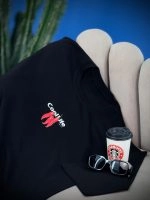 تیشرت پنبه باکسی آستین سه ربع مشکی White Cool Life ( پک 3 عددی ) - Gl - شناسه 00208010 - تصویر 2