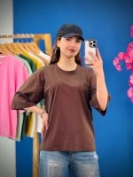 تیشرت پنبه باکسی رنگی ( پک 9 عددی ) - Ela - شناسه 00201038 - تصویر 8