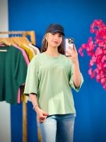 تیشرت پنبه باکسی رنگی ( پک 9 عددی ) - Ela - شناسه 00201038 - تصویر 6
