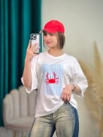 تیشرت پنبه باکسی اکو E ( پک 3 عددی ) - Ela - شناسه 00201039 - تصویر 2