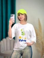 تیشرت پنبه باکسی اکو L ( پک 4 عددی ) - Ela - شناسه 00201039