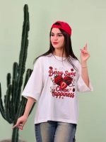 تیشرت BMS پنبه باکسی cherry ( عمده پک 4 عددی ) - Rt - شناسه 00201037 - تصویر 2