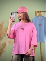 تیشرت قواره دار -طرح COOLlife - (عمده پک 2 عددی) - rt - شناسه 00201046 - تصویر 3