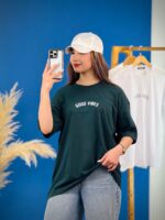 تیشرت پنبه نودی 3xl -طرح Good vibes - (عمده پک 3 عددی) - gl - شناسه 00208054 - تصویر 4