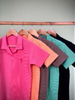تیشرت کبریتی یقه دار گلدوزی polo (پولو شرت) - (عمده پک 5 عددی) - nus - شناسه 00201044 - تصویر 8