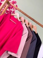 تیشرت بیسیک باکسی پاستیلی ( پک 5 عددی ) - St - شناسه 00208012 - تصویر 8