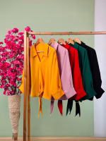 شومیز گره ای الیزه ( پک 5 عددی ) - Vn - شناسه 00214004 - تصویر 2