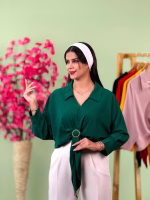 شومیز گره ای الیزه ( پک 5 عددی ) - Vn - شناسه 00214004