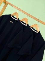 تیشرت بیسیک سوپر پنبه L مشکی ( عمده پک 3 عددی ) - Grt - شناسه 00201028 - تصویر 5