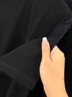تیشرت بیسیک سوپر پنبه L مشکی ( عمده پک 3 عددی ) - Grt - شناسه 00201028 - تصویر 3