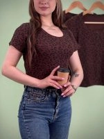 تیشرت کبریتی پلنگی (عمده پک 3 عددی ) - Son - شناسه 00208016