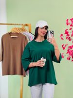 تیشرت بیسیک باکسی پاستیلی ( پک 7 عددی ) - Son - شناسه 00208007 - Image 5