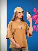 تیشرت پنبه باکسی رنگی موتور آبی ( پک 4 عددی ) - Ela - شناسه 00201038 - تصویر 3