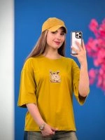 تیشرت پنبه باکسی رنگی کلاه LV ( پک 5 عددی ) - Ela - شناسه 00201038 - تصویر 5