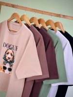 تیشرت پنبه نخ 28 طرح DOUGE ( عمده پک 6 عددی ) - RT - کد 00201043 - تصویر 9