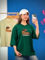 تیشرت باکسی پاستیلی طرح سگ پا کوتاه ( پک 8 عددی ) - Son - شناسه 00208007 - تصویر 7