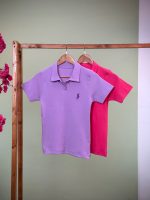 تیشرت کبریتی یقه دار گلدوزی polo (پولو شرت) - (عمده پک 2 عددی) - NUS - شناسه 00201044 - Image 2