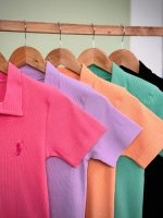 تیشرت کبریتی یقه دار گلدوزی polo (پولو شرت) - (عمده پک 5  عددی) - Nus - شناسه 00201044 - تصویر 8