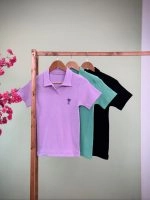 تیشرت کبریتی یقه دار ami paris (پولو شرت) - (عمده پک 3 عددی) - Nus - شناسه 00201042 - تصویر 5