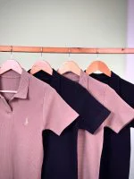 تیشرت کبریتی یقه دار گلدوزی polo (پولو شرت) - (عمده پک 4 عددی) - nus - شناسه 00201044 - تصویر 5