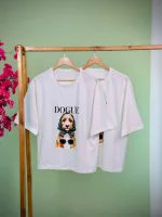 تیشرتBMS پنبه باکسی -طرح DOGUE - (عمده پک 2 عددی) - RT - شناسه 00201040 - تصویر 2